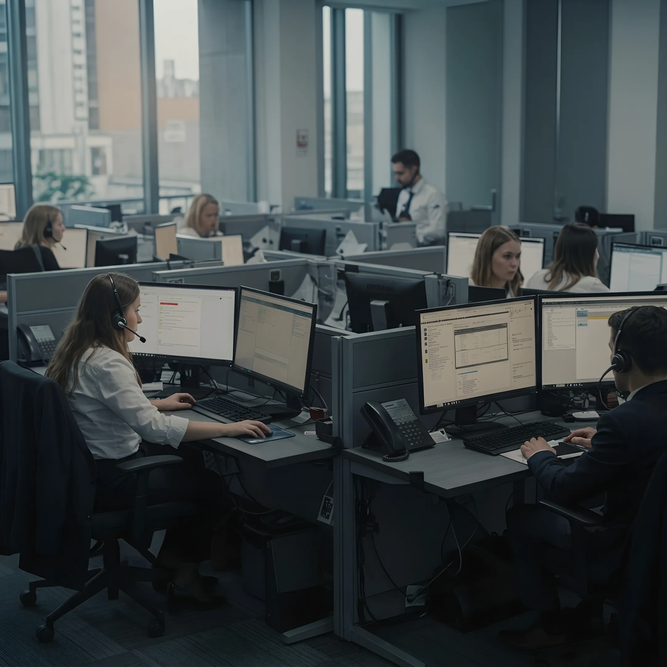 Consultant explaining a wholesale SIP trunking plan