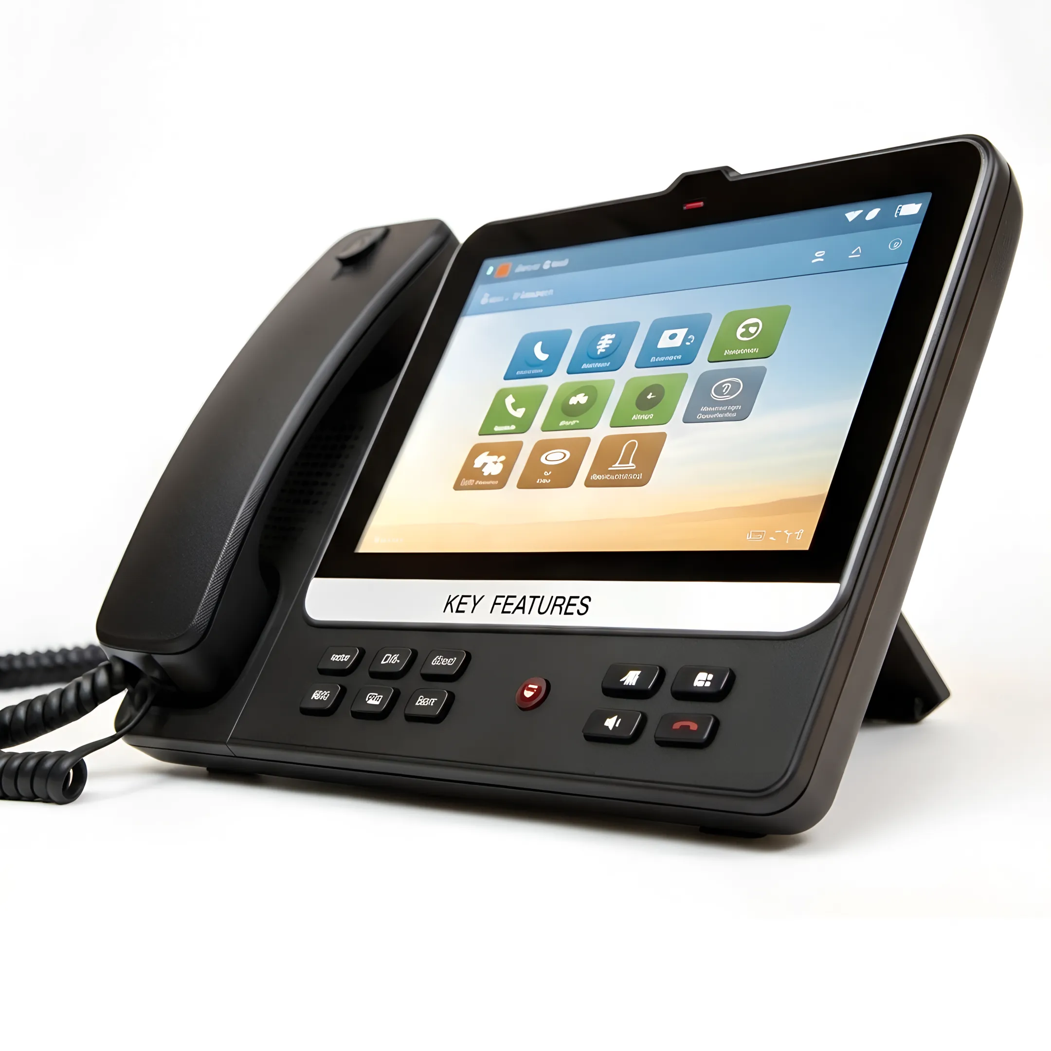 Administrator managing a hosted PBX dashboard