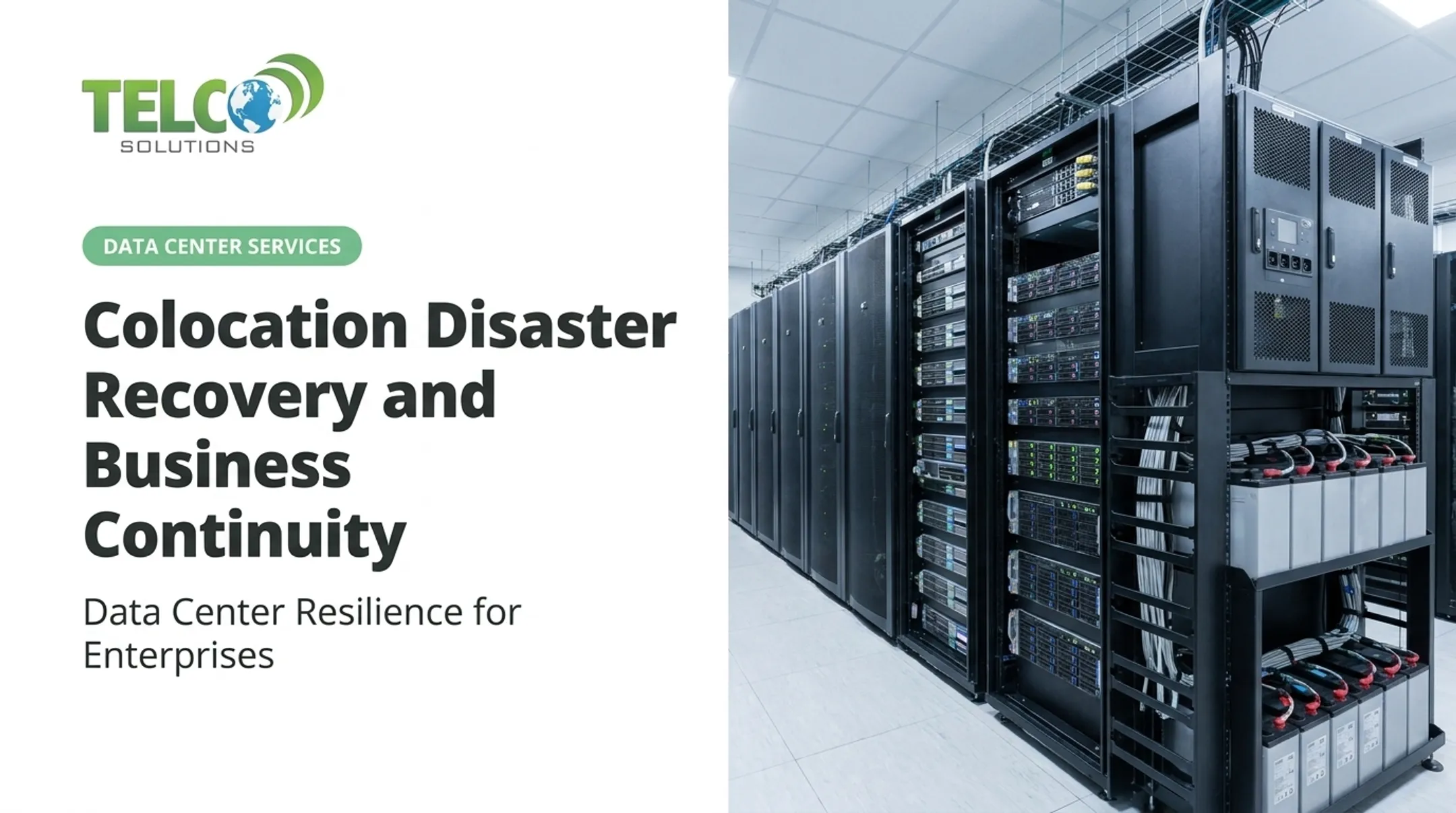 Colocation Disaster Recovery and Business Continuity