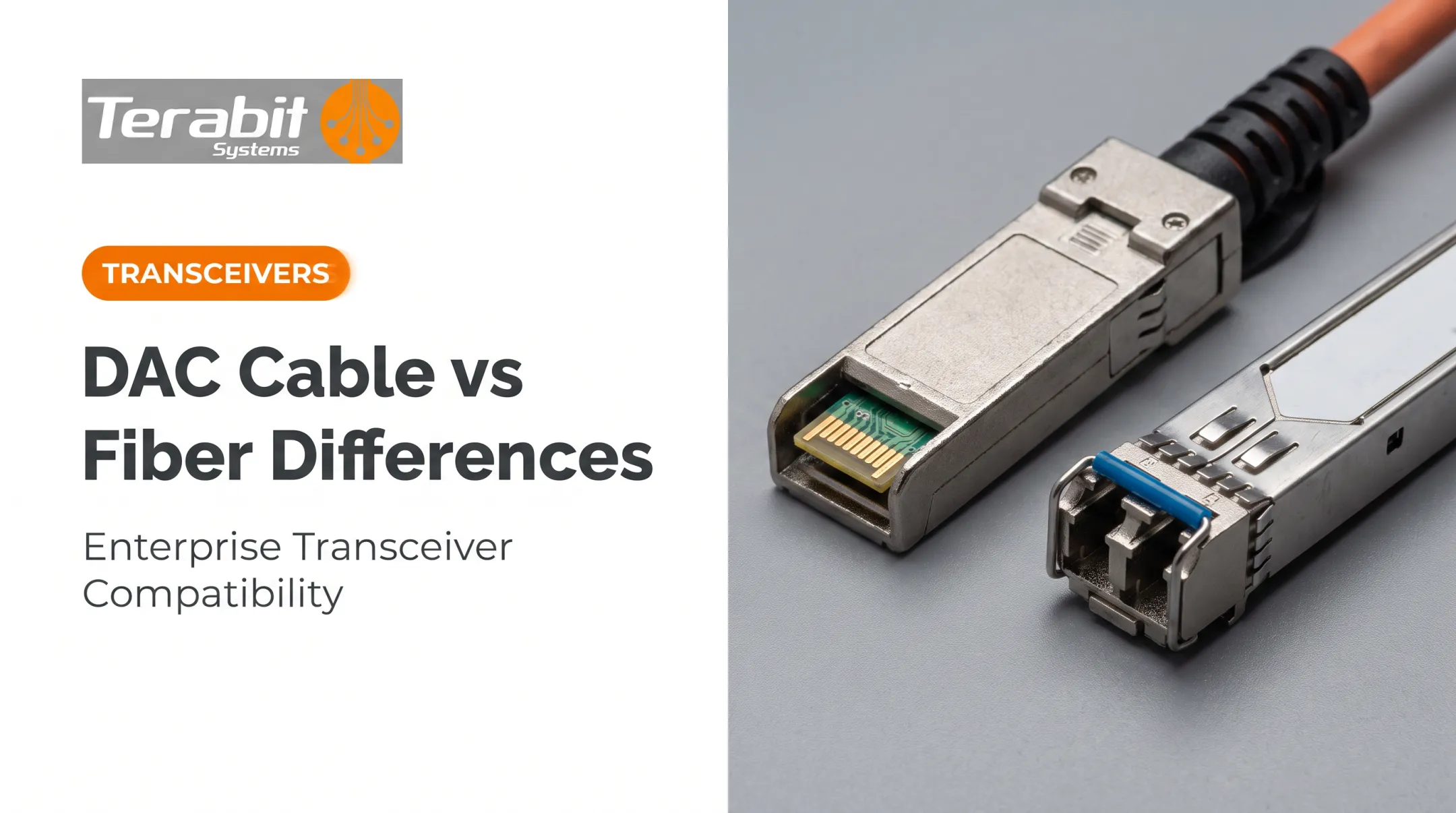 DAC Cable vs Fiber Differences