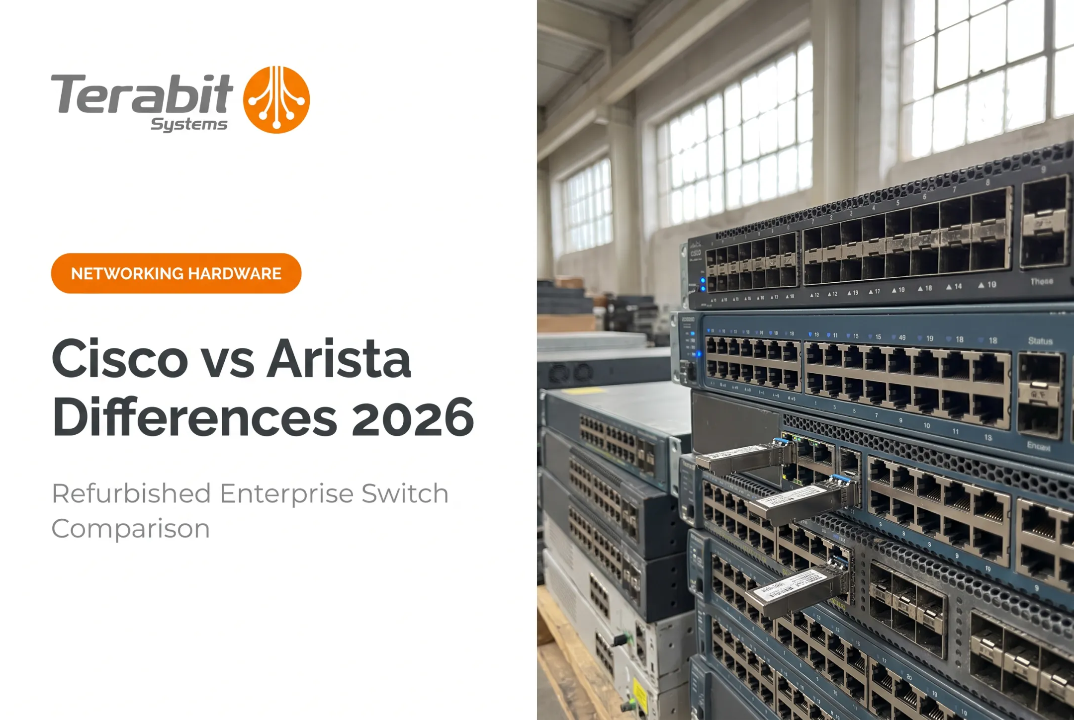 Cisco vs Arista Differences 2026