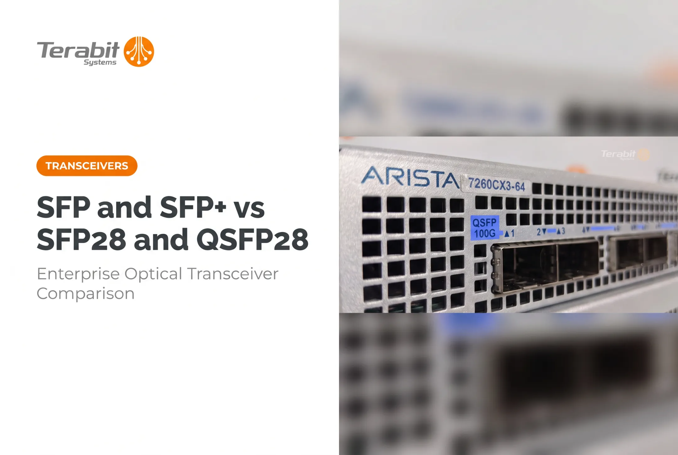 SFP and SFP+ vs SFP28 and QSFP28