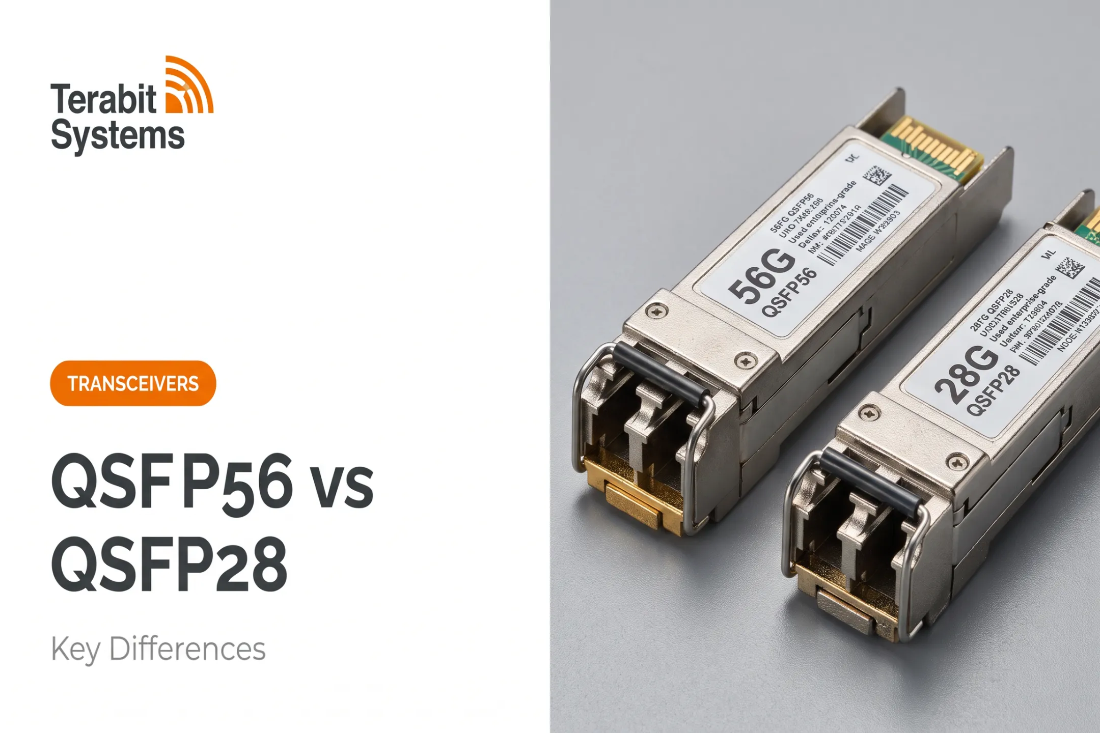 QSFP56 vs QSFP28 Key Differences