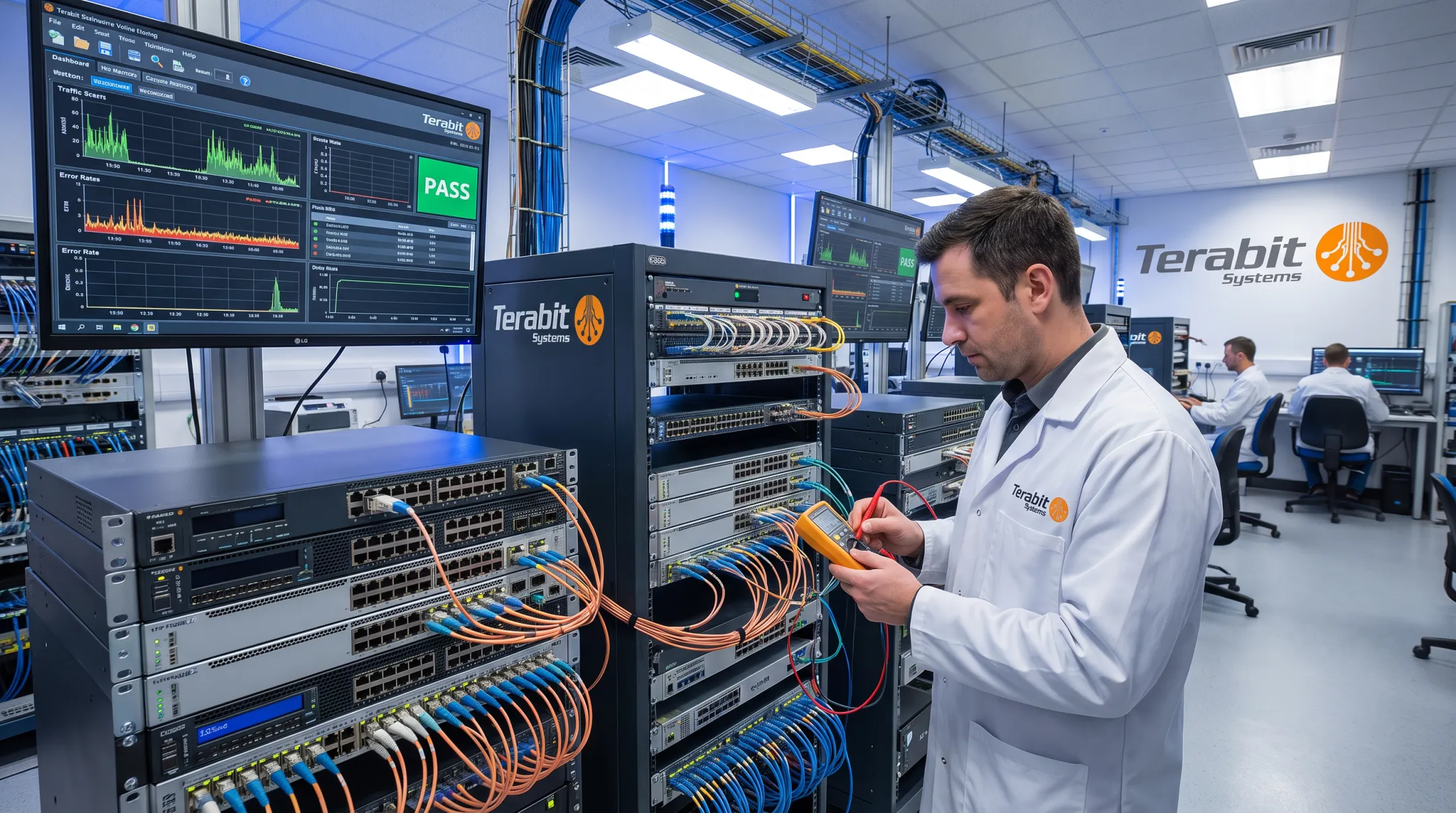Five-step quality assurance testing process for refurbished enterprise routers