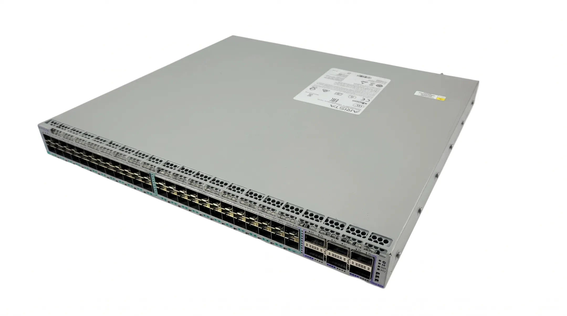 Refurbished PoE network switches tested and ready for shipment