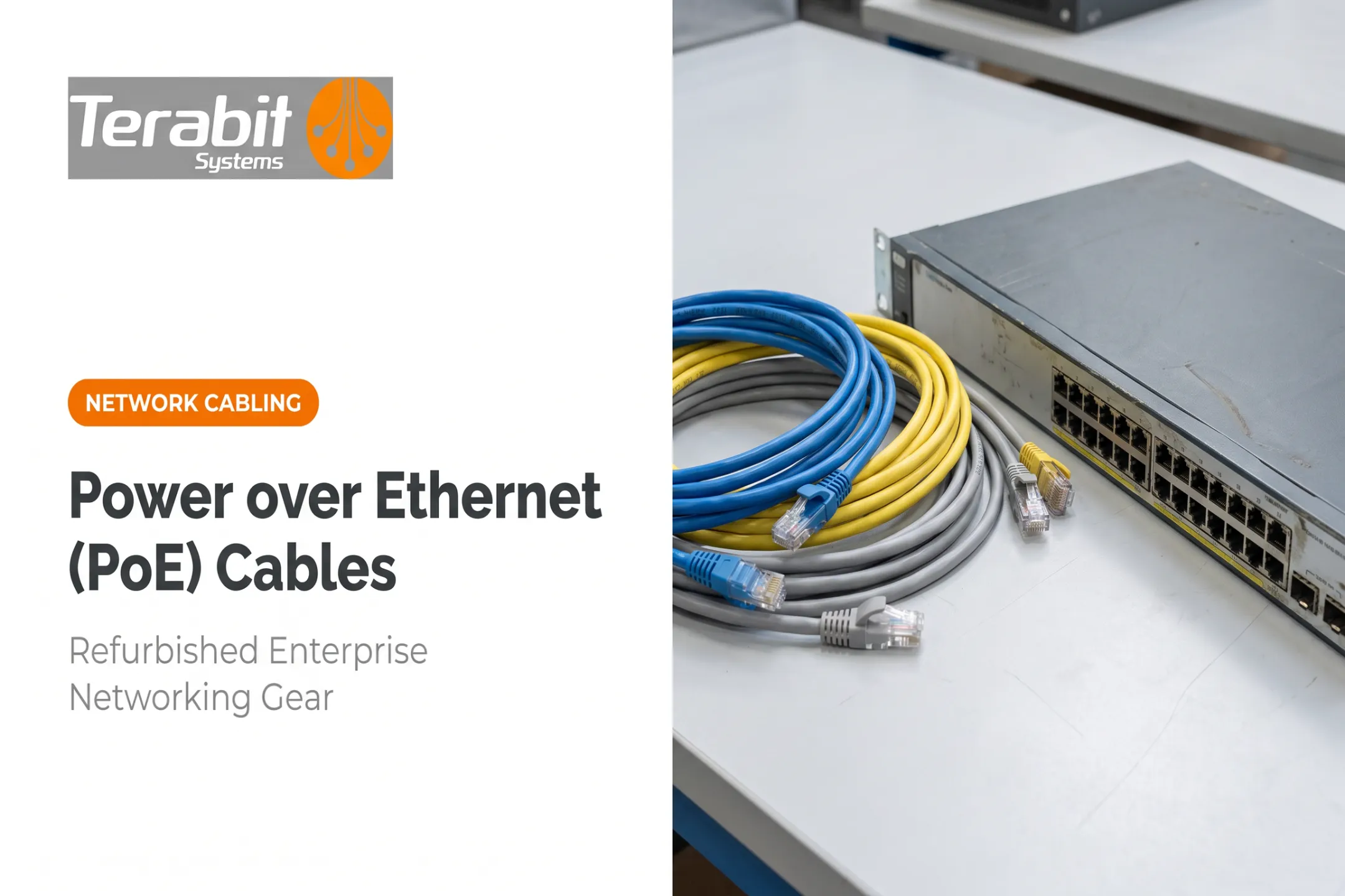 Power over Ethernet (PoE) Cables