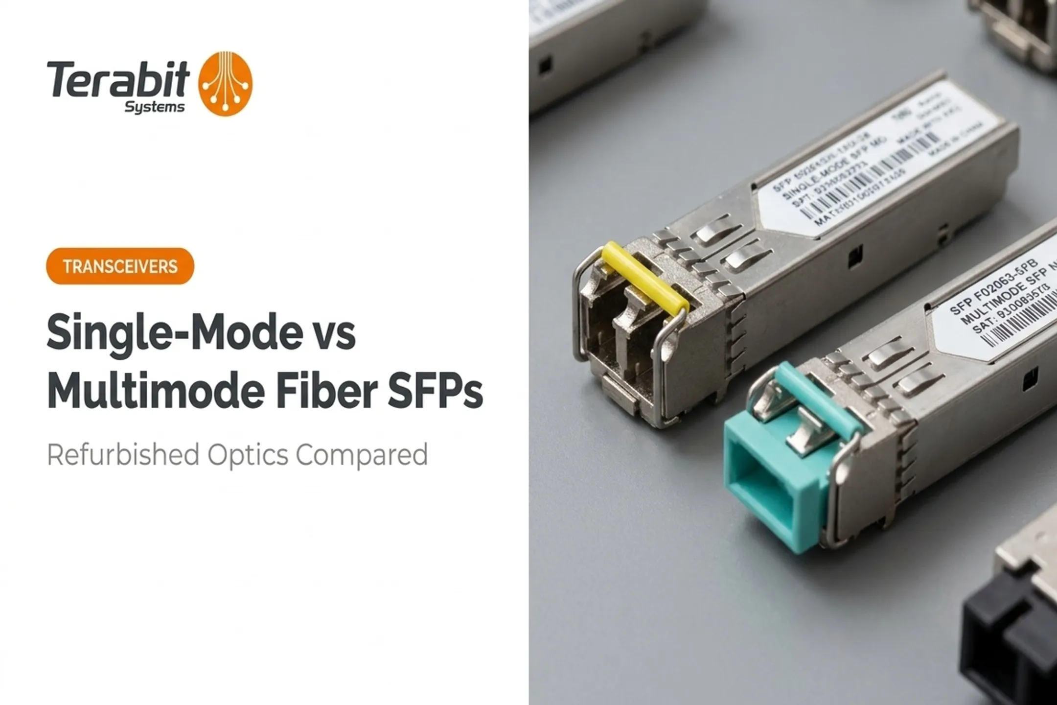 Single-Mode vs Multimode Fiber SFPs