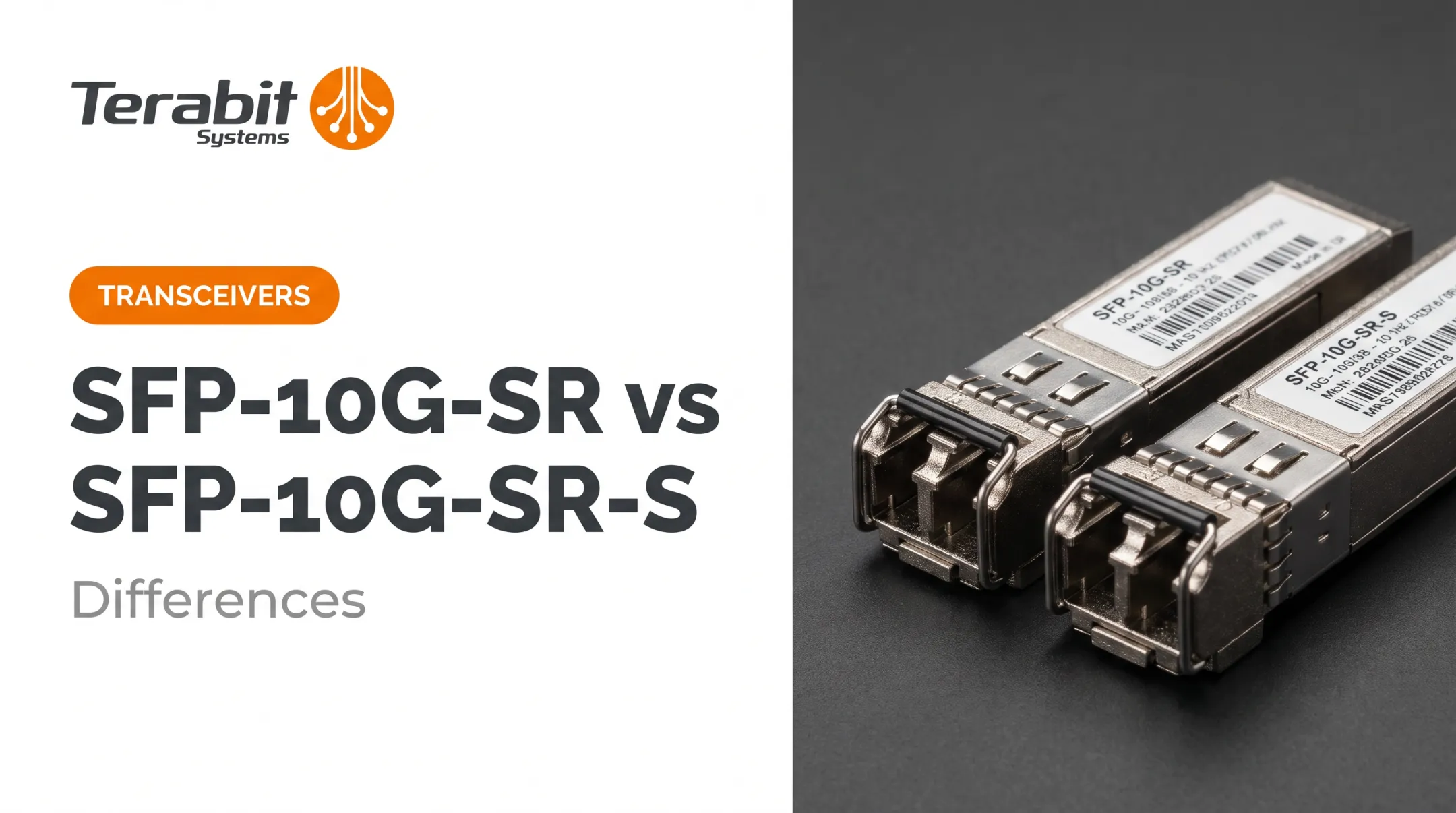 SFP-10G-SR vs SFP-10G-SR-S: Differences