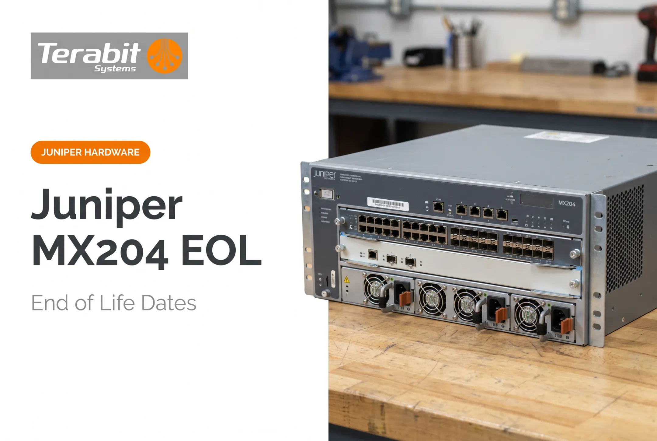 Juniper MX204 EOL and End of Life Dates