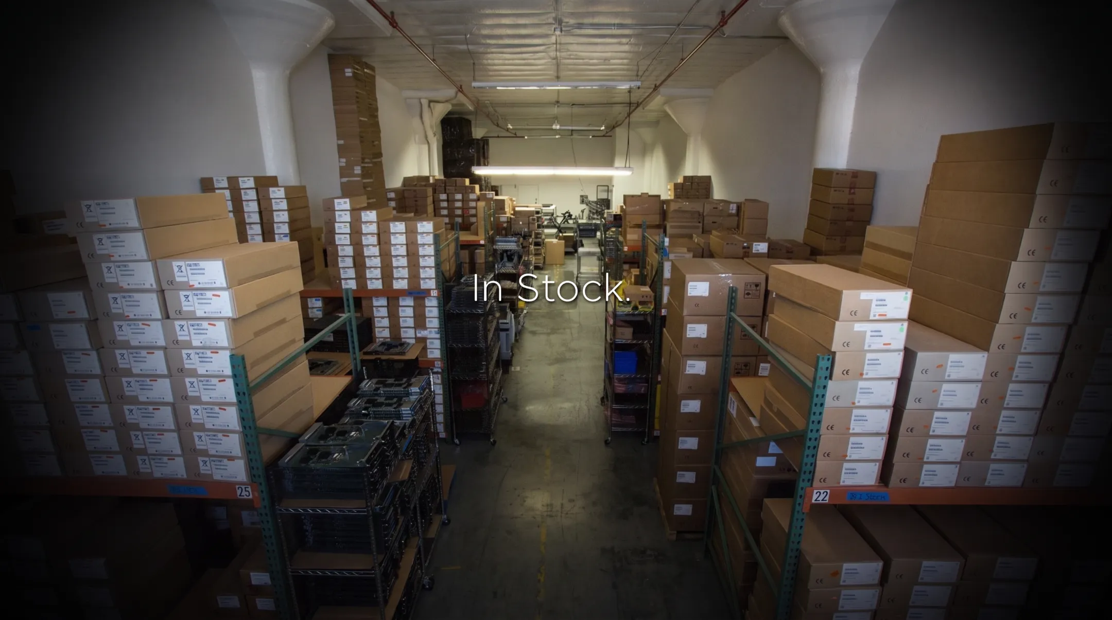 Refurbished Cisco Catalyst switches undergoing quality control testing process