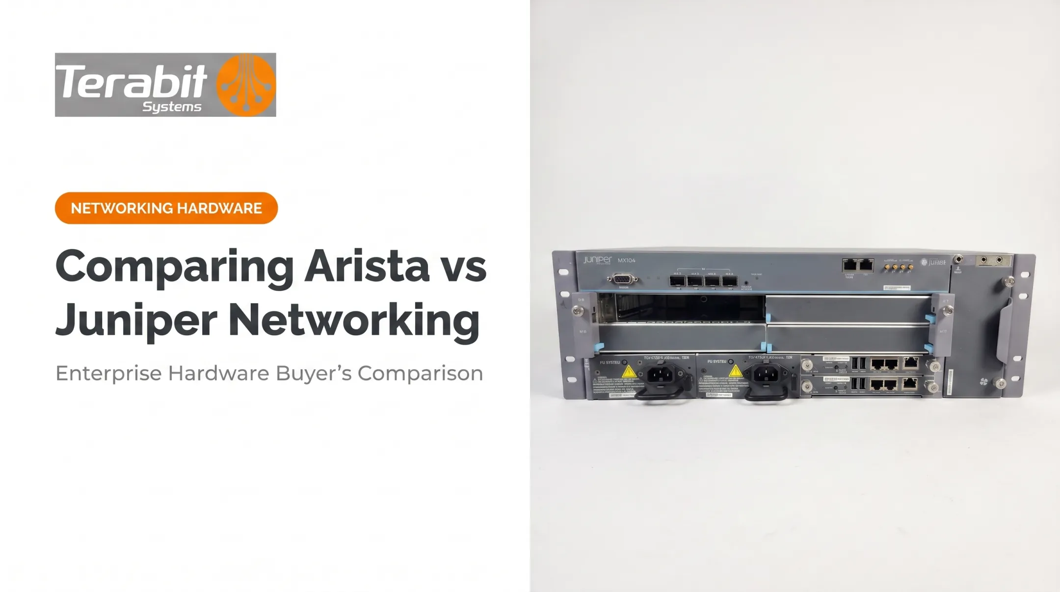 Comparing Arista vs Juniper Networking