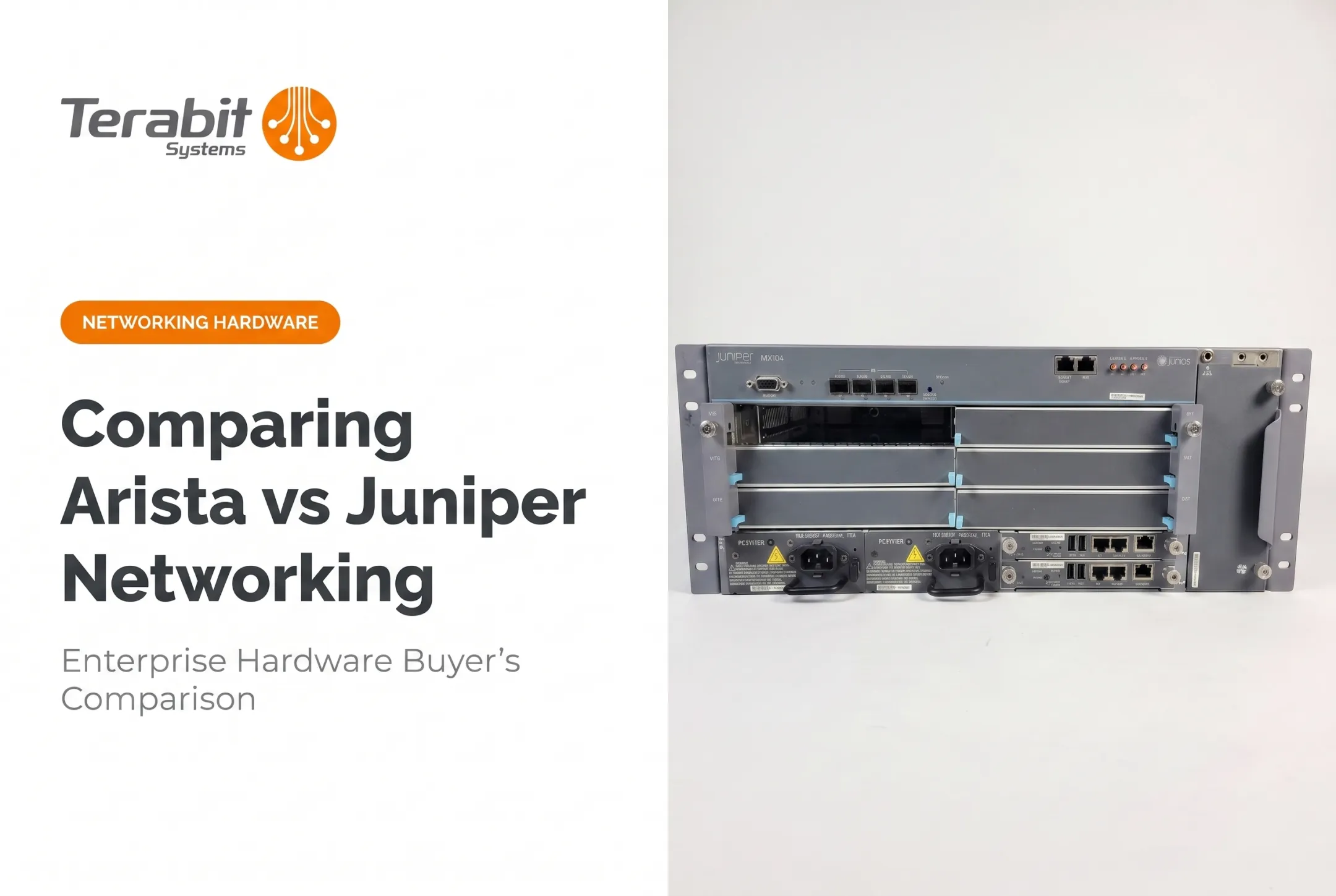 Comparing Arista vs Juniper Networking