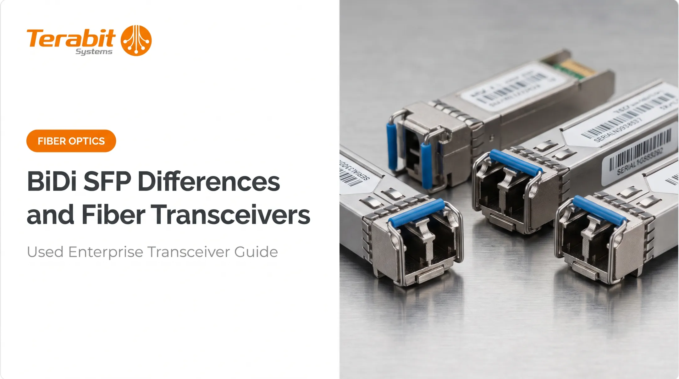 BiDi SFP Differences and Fiber Transceivers