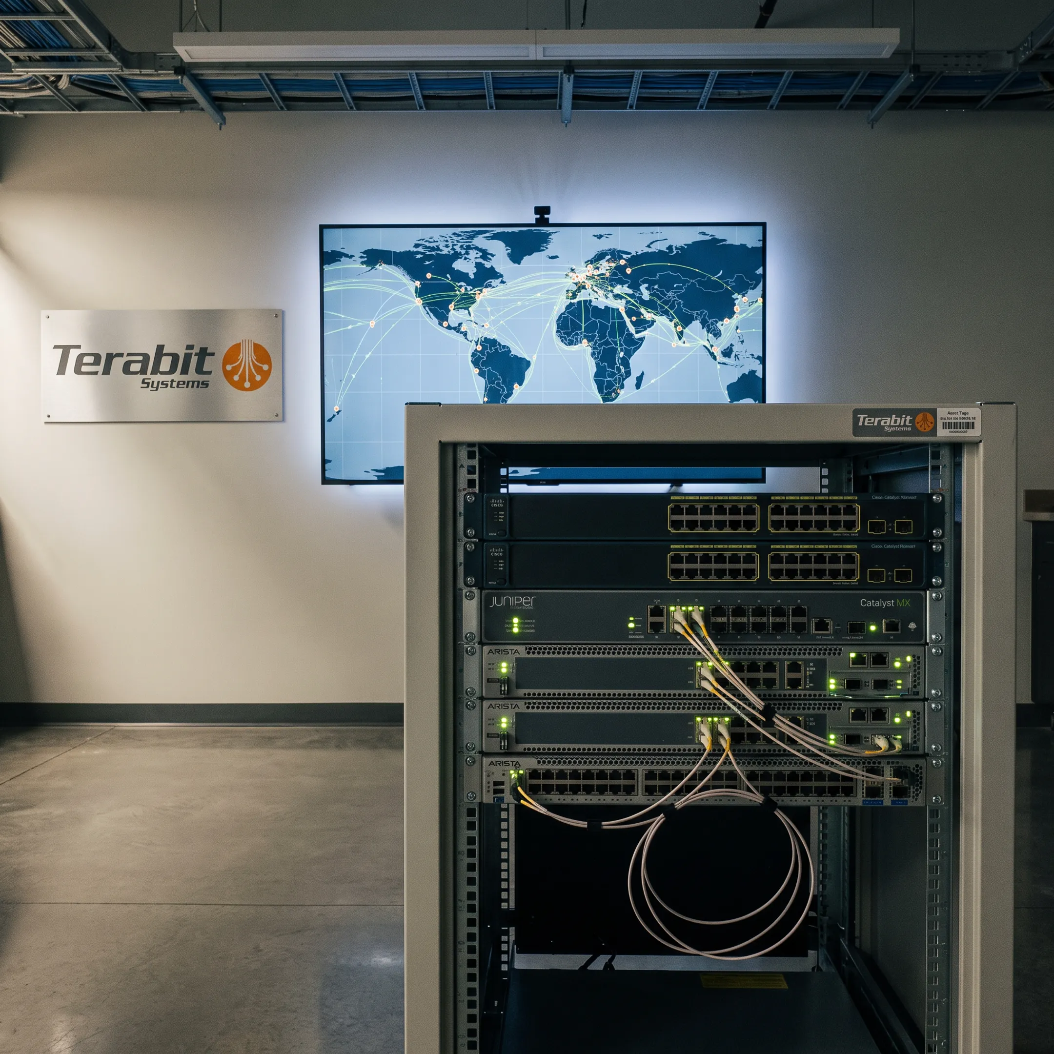 Network infrastructure for a cloud service provider