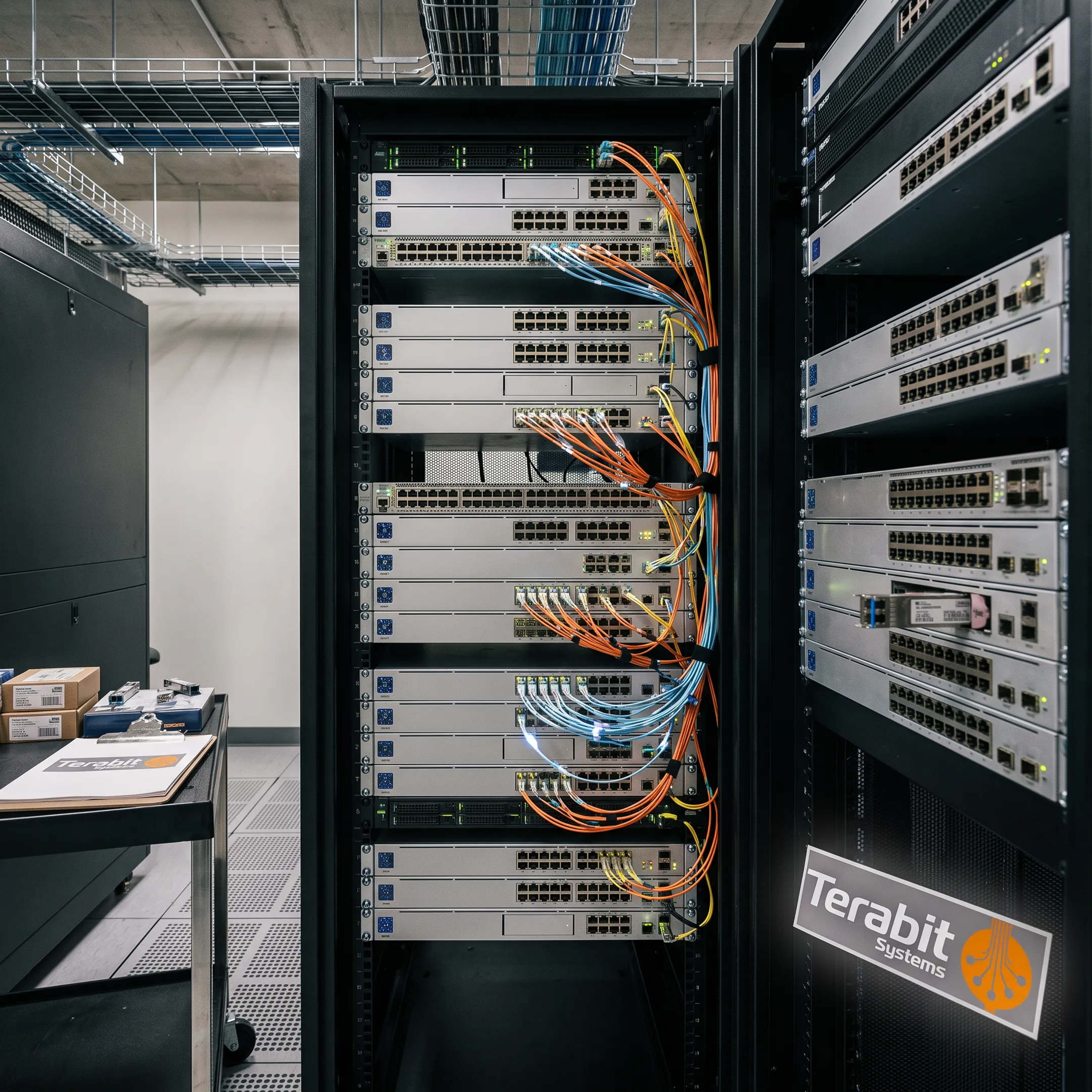 Cloud service provider infrastructure with SFP modules
