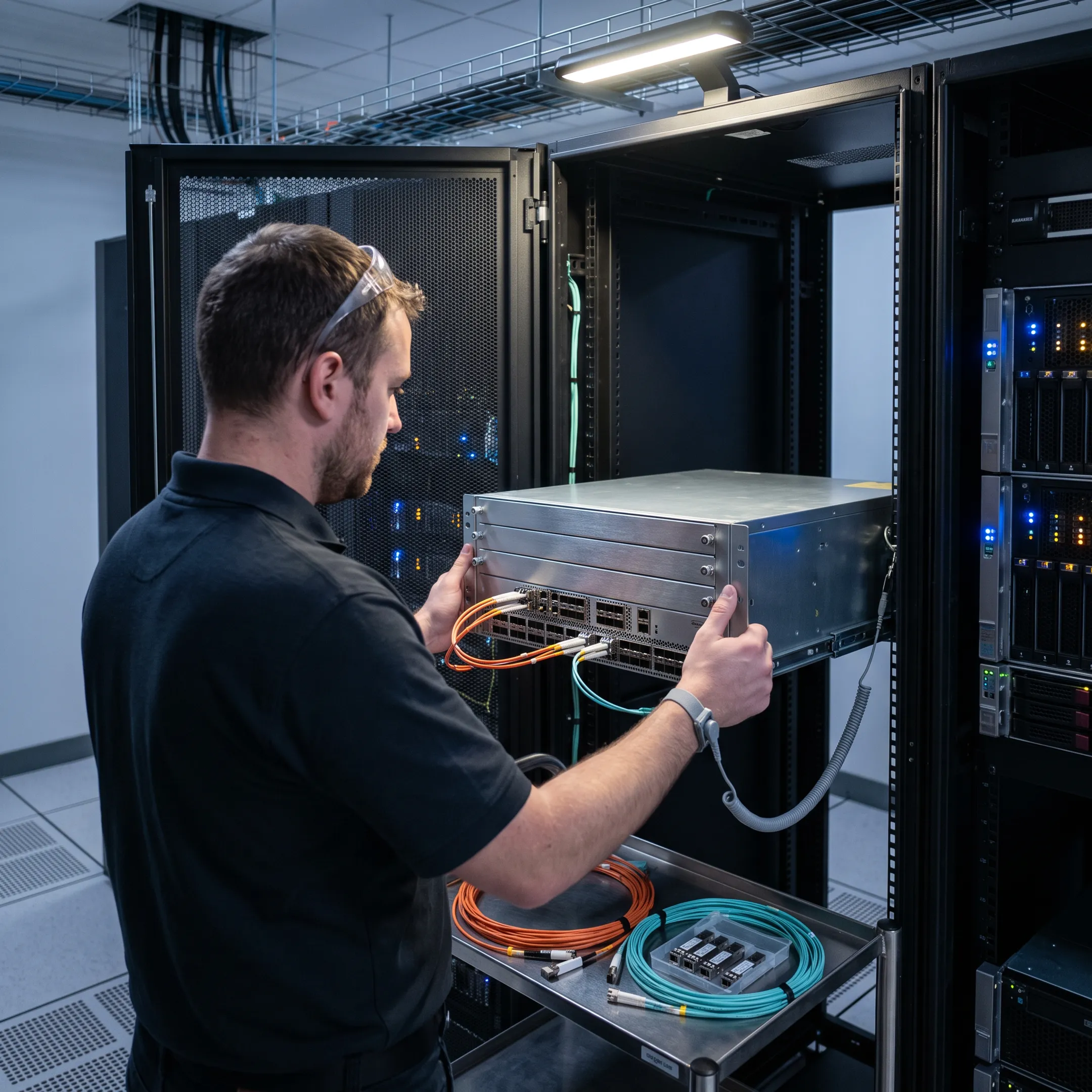 Cloud hosting provider storage network