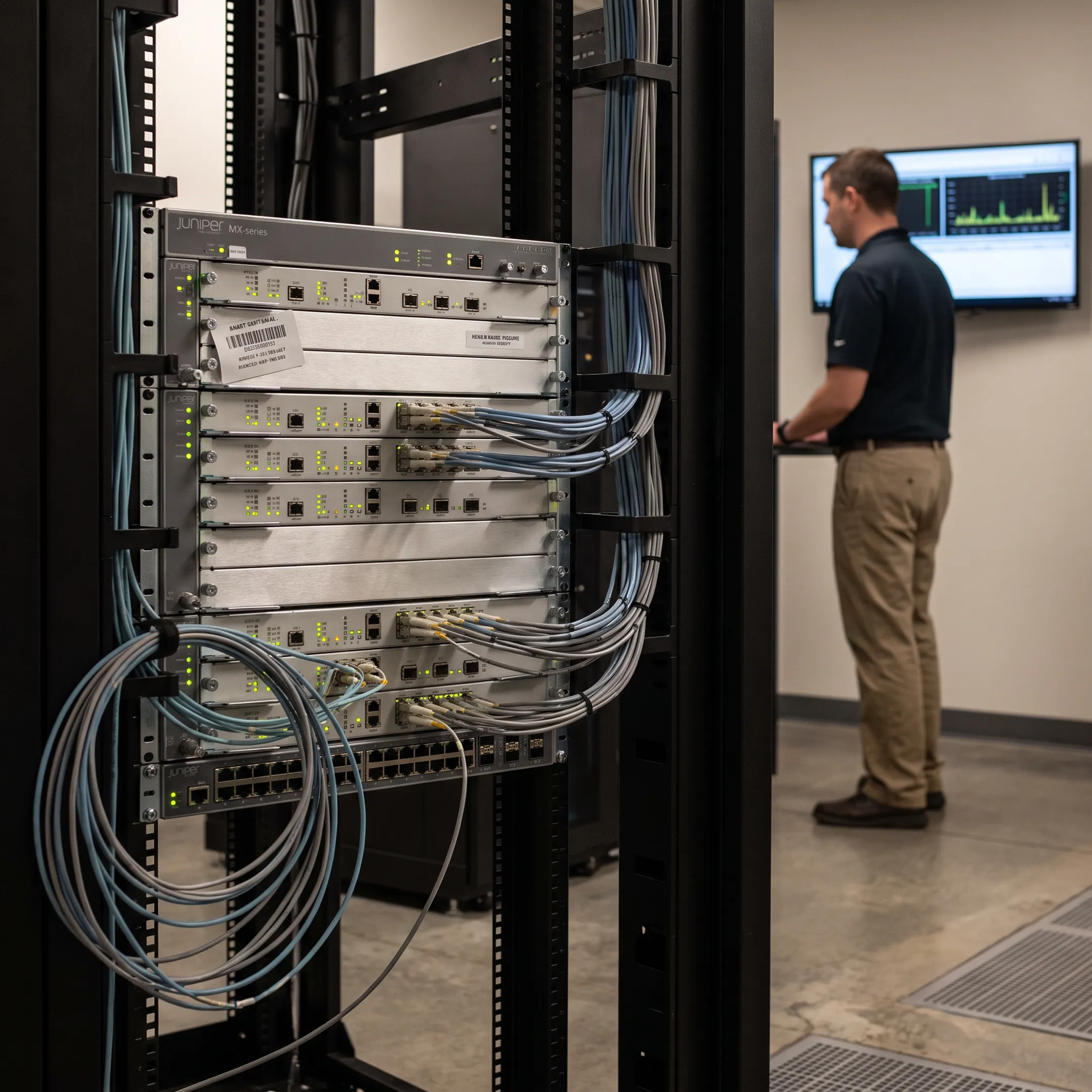 Regional ISP network operations center