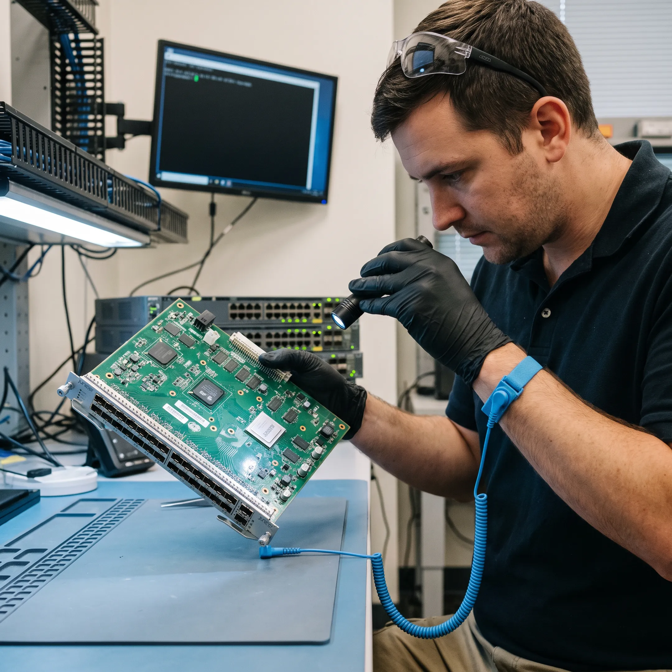 Enterprise network infrastructure upgrade