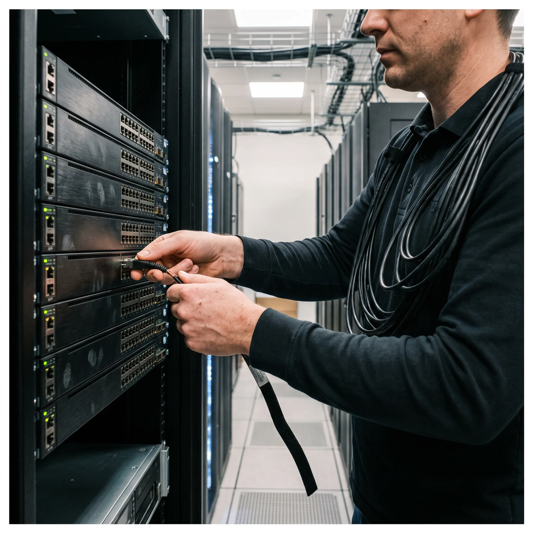 Cloud service provider network cabling
