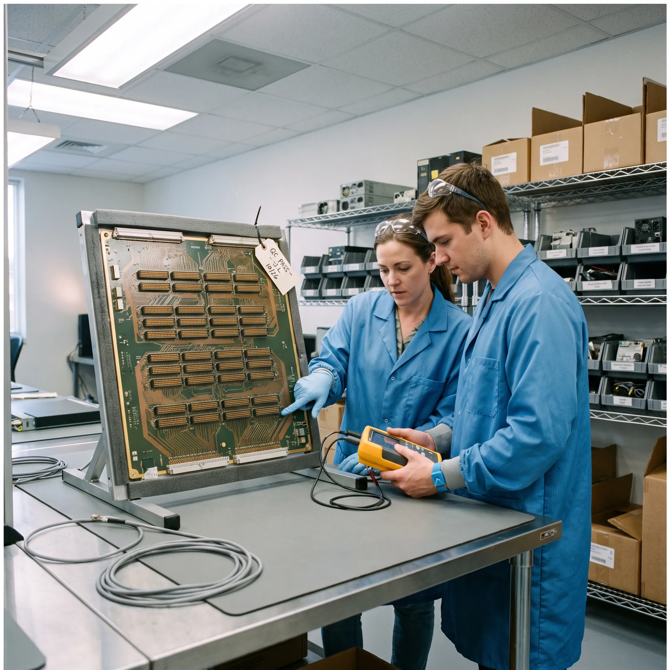 Enterprise network maintenance with spare backplane