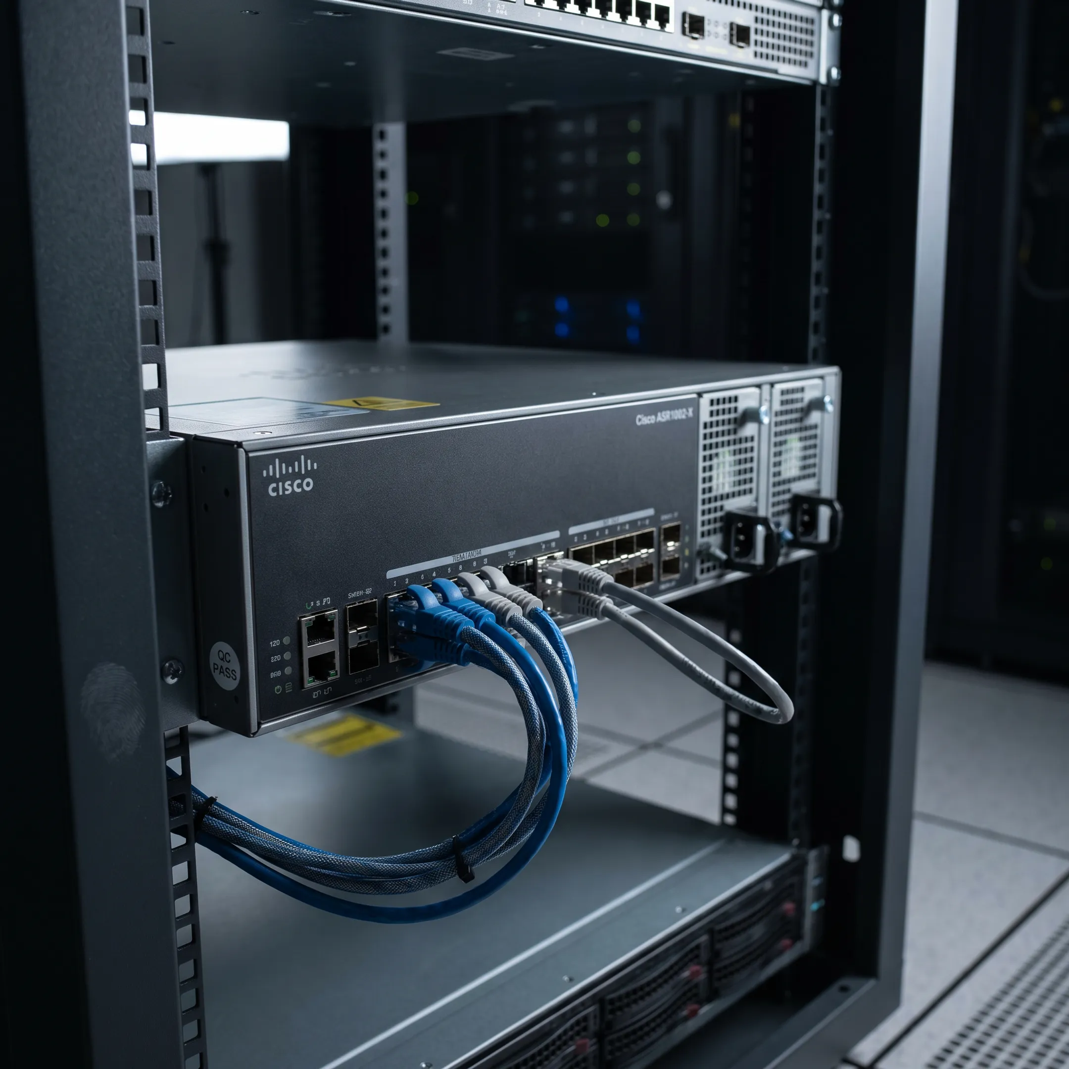Network infrastructure router deployment