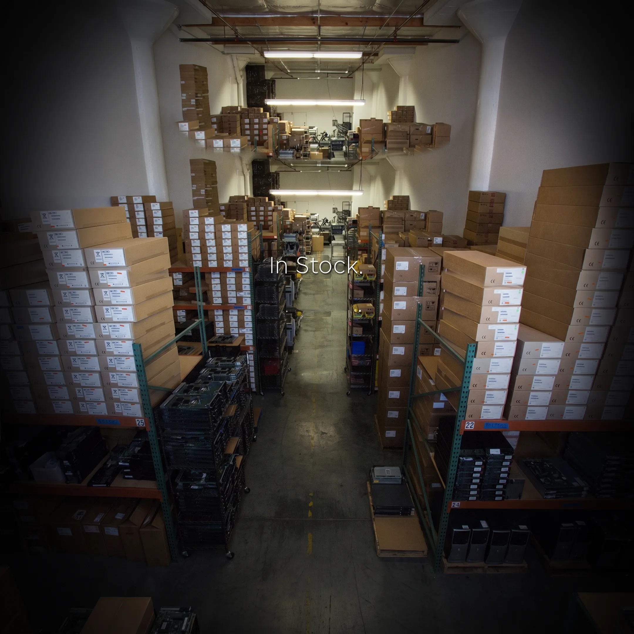 Refurbished enterprise switches ready for resale