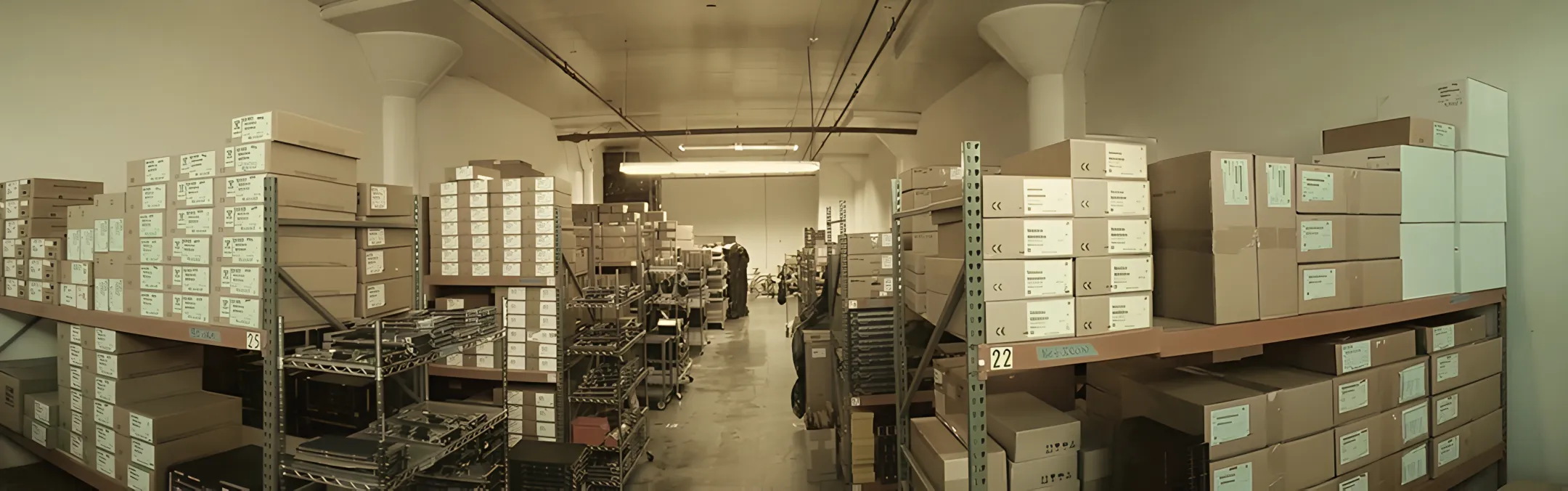 IT reseller warehouse inventory
