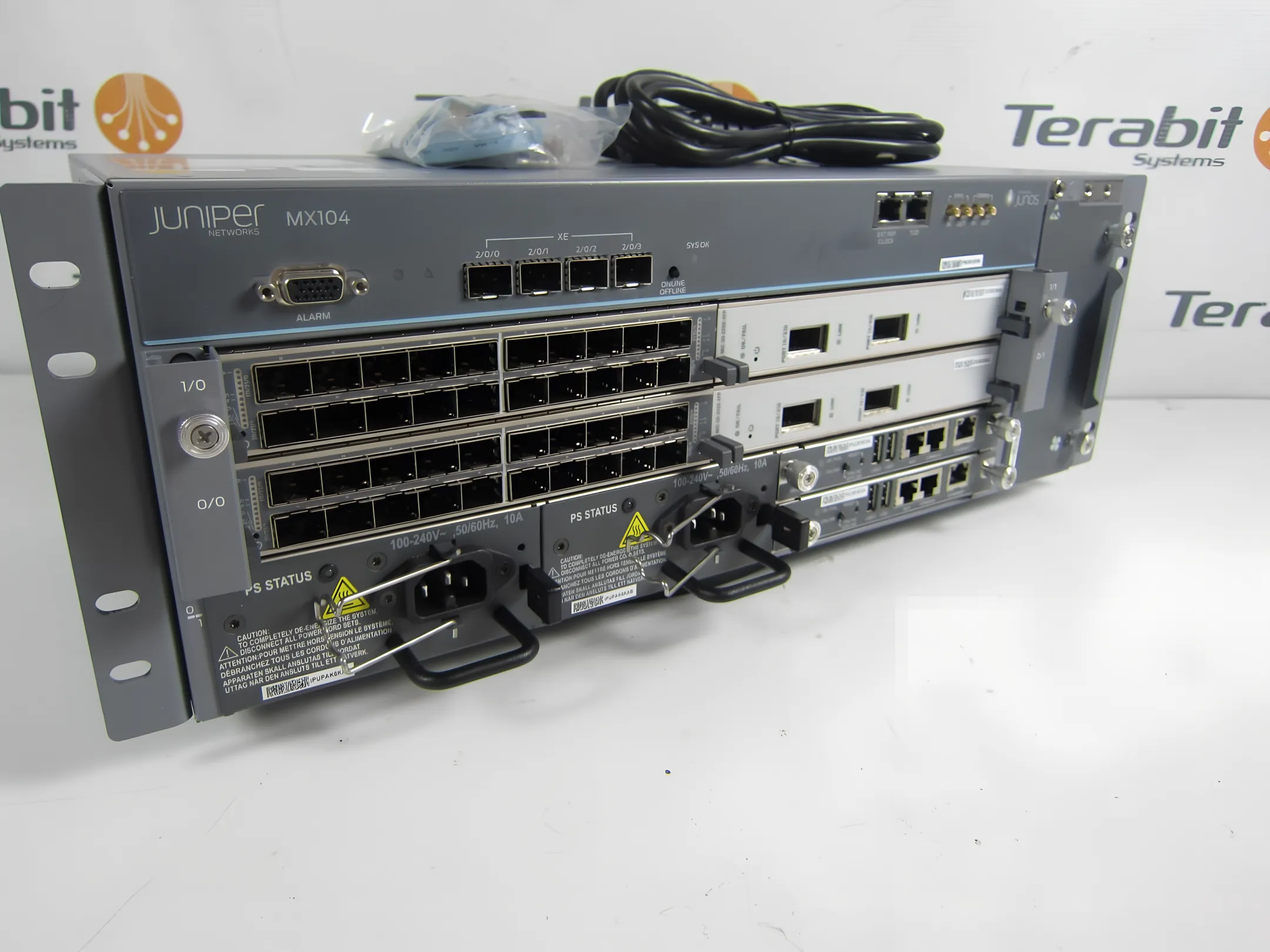 MX104 40G DC BNDL Routers