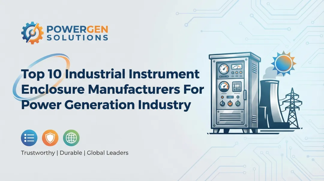 Cover image for Top 10 Industrial Instrument Enclosure Manufacturers For Power Generation Industry