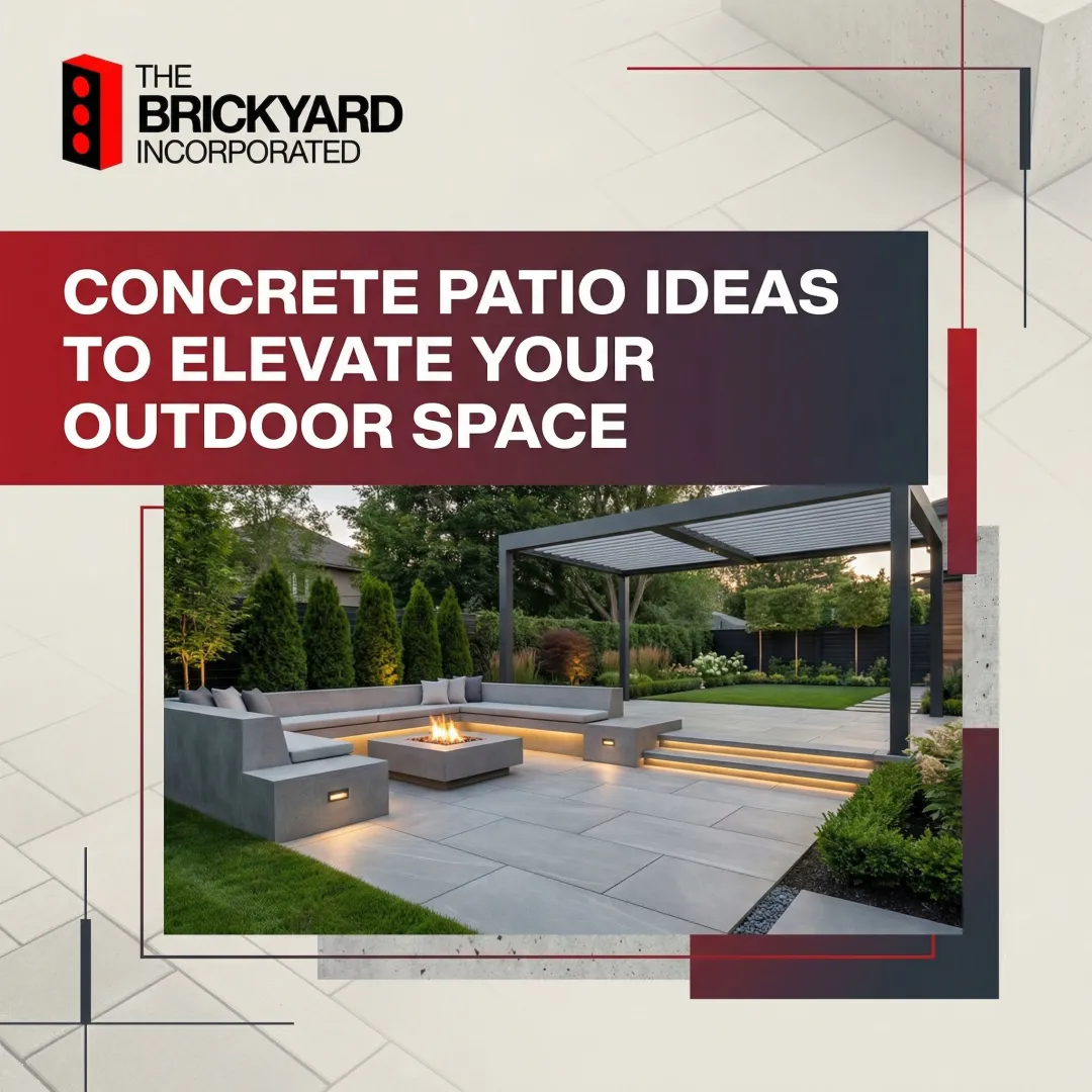 Concrete Patio Ideas to Elevate Your Outdoor Space