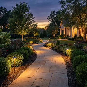 custom landscape lighting