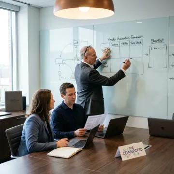 Call center vendor evaluation planning session