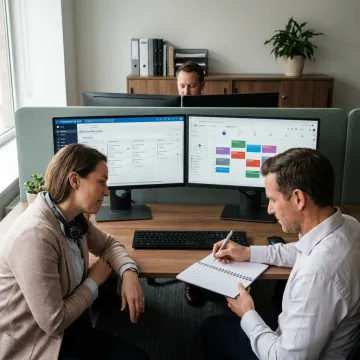 B2B appointment setting team using CRM