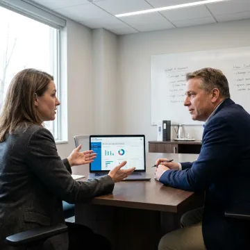 Enterprise customer service outsourcing strategy meeting