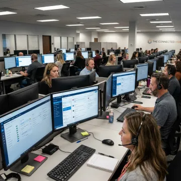 National contact center outsourcing team