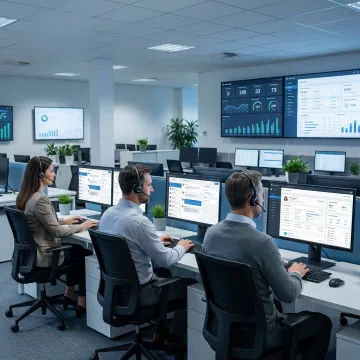 SaaS customer support outsourcing team