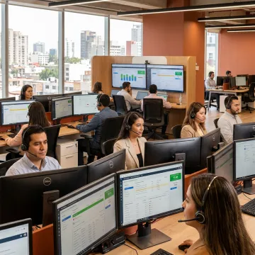Mexico nearshore call center advisory team