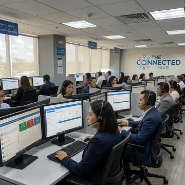 El Salvador call center outsourcing team