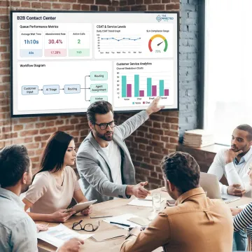 Consultants mapping Gen AI contact center strategy