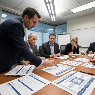 Vendor due diligence consultant advising a business team