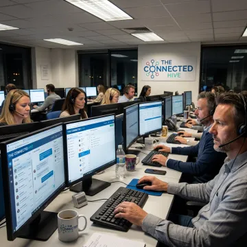 24/7 live chat support outsourcing team