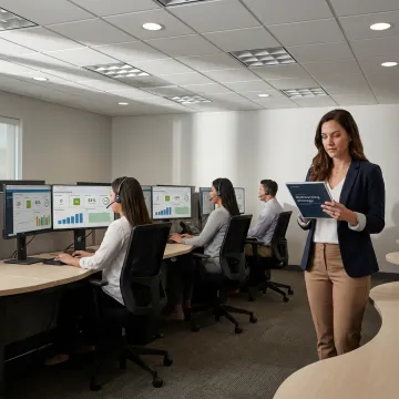 Sales contact center outsourcing consultant and agents