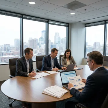 Contact center outsourcing strategy meeting