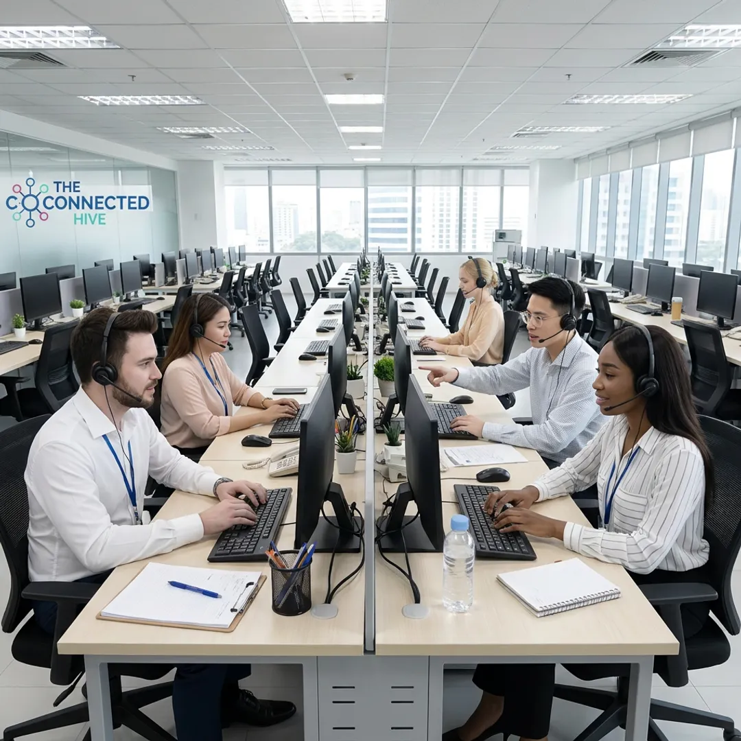 Cebu City call center outsourcing team