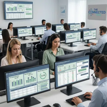Conversational AI dashboard for insurance operations