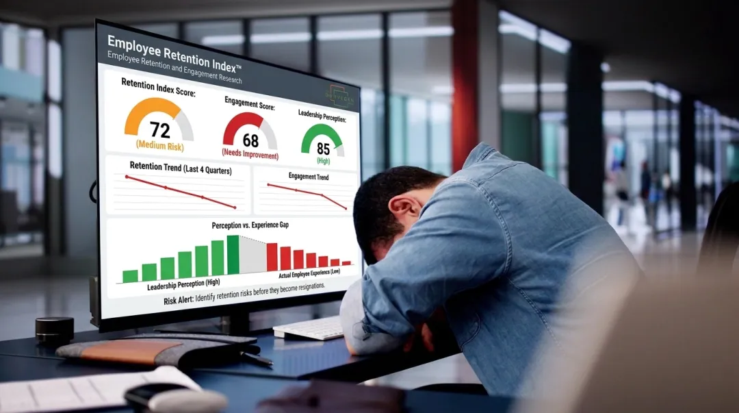 Dunvegan Group employee retention index dashboard tracking workplace bond and engagement metrics