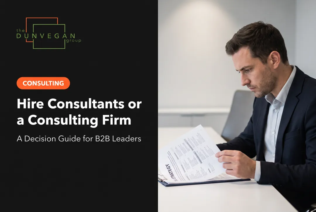 Hire Consultants or a Consulting Firm