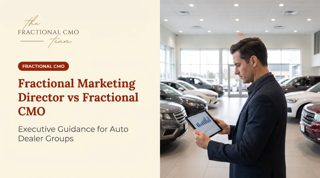 Fractional Marketing Director vs Fractional CMO