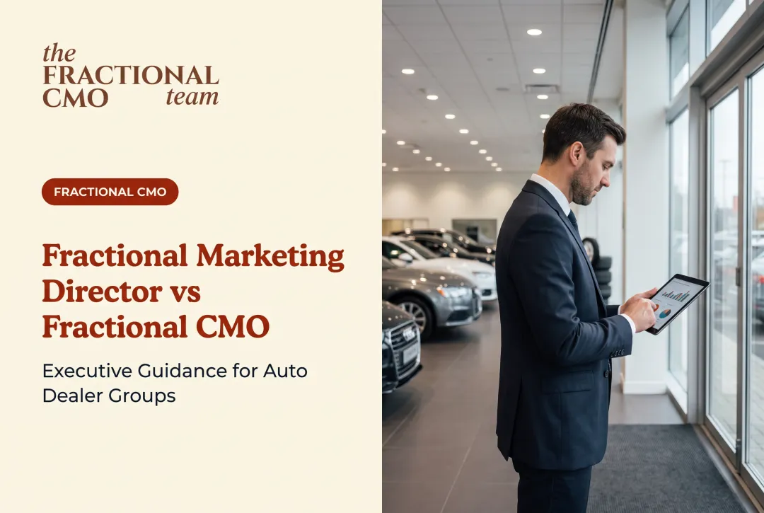 Fractional Marketing Director vs Fractional CMO