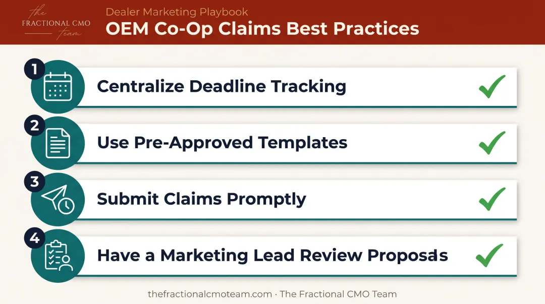 4 best practices checklist to maximize MDF marketing dollars